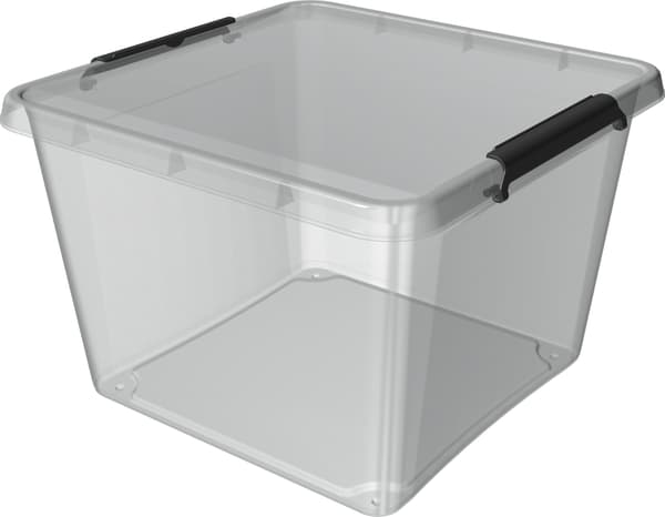 PLASTBEHÅLLARE ORGANISATÖR MED LOCK