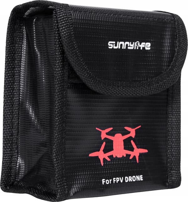 SunnyLife-kotelo 1 akulle DJI FPV Combo -palosuojattu