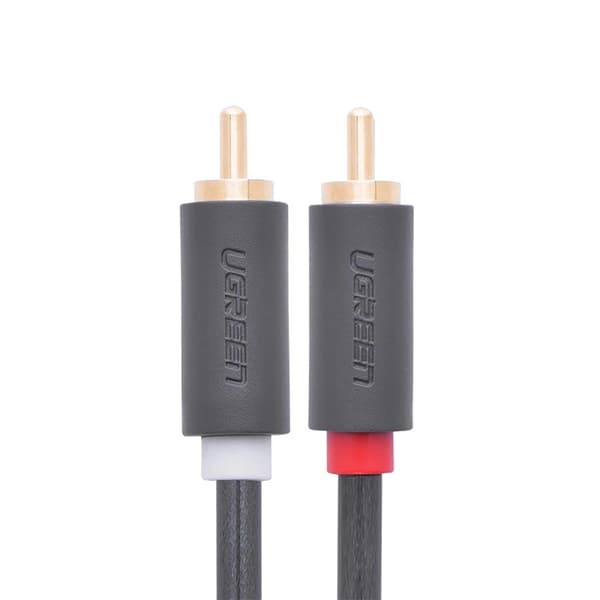 (Cinch) til 2RCA (Cinch) kabel UGREEN 2RCA 3m - sort