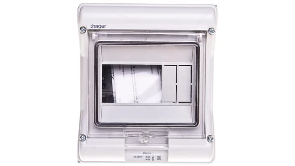 1x6 Overflademonteret Modulært Koblingsudstyr IP65 Vector II VE106L