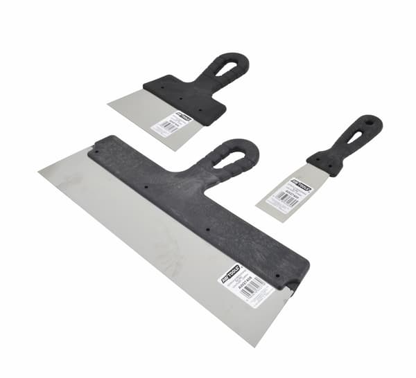 AWTOOLS SPACKELSPADE I ROSTFRITT STÅL 450mm PLASTHANDTAG