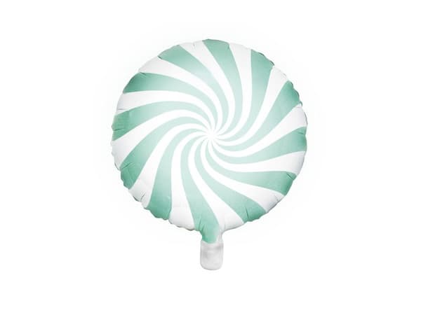 Folieballon Slik, 35cm, mint