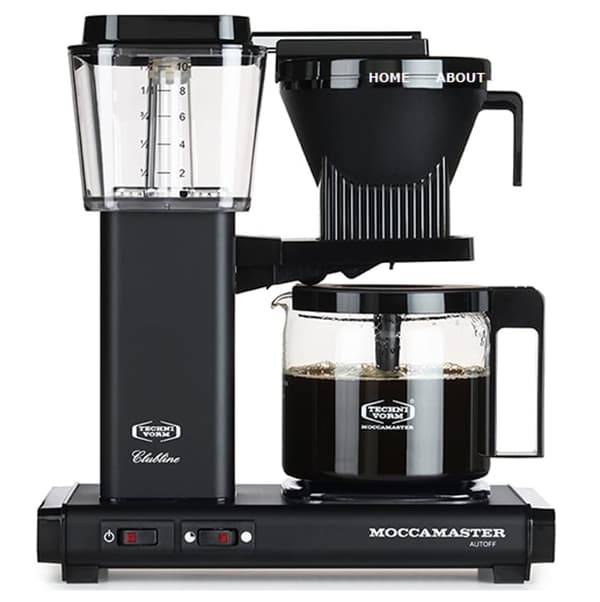 Kaffebryggare Moccamaster KBG 741 Select Matt svart