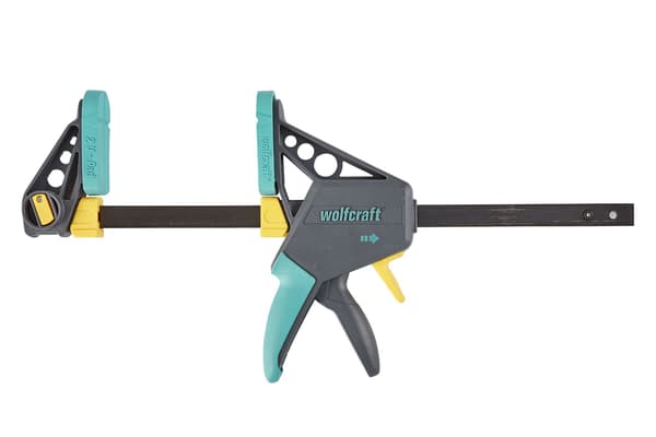 Yhden käden puristin Wolfcraft 10--300 mm