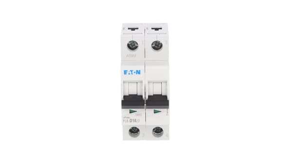 Eaton afbryder 2P D 16A 6kA AC PL6-D16/2 286579
