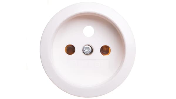 Hager Frontplade stikkontakter hvid (396579)