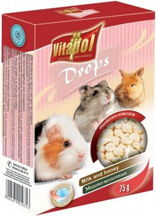Vitapol DROPSY JYRSIJÖILLE MAITO JA HUNAJAA 75g