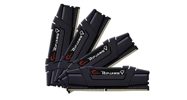 G.Skill RAM Ripjaws V - 32 GB (4 x 8 GB Kit) - DDR4 DIMM 4000 CL45