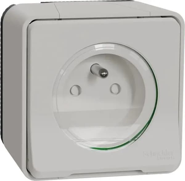 Schneider Electric Mureva Style -pistorasia 2P+PE valkoinen MUR39030