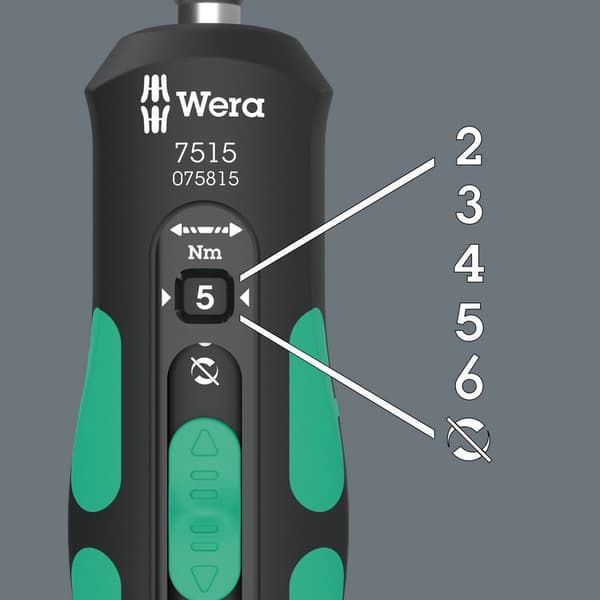 Wera 7515/16 Kraftform Safe- Torque Speed universal 1