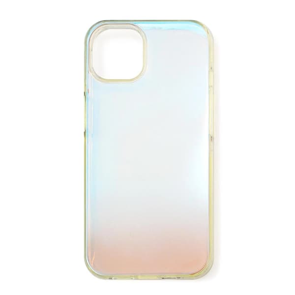Aurora Case Hülle til iPhone 12 Neon Gel Blåt Cover