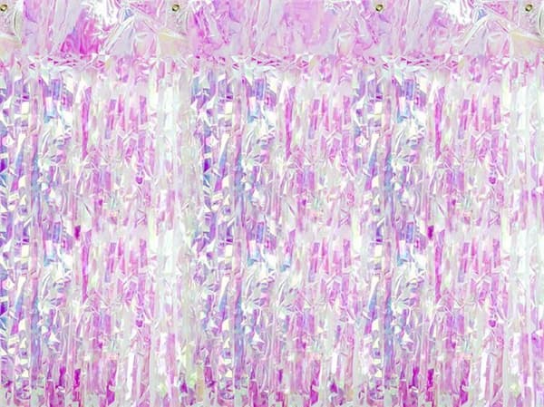 Festgardin, iriserende, 90 x 250 cm