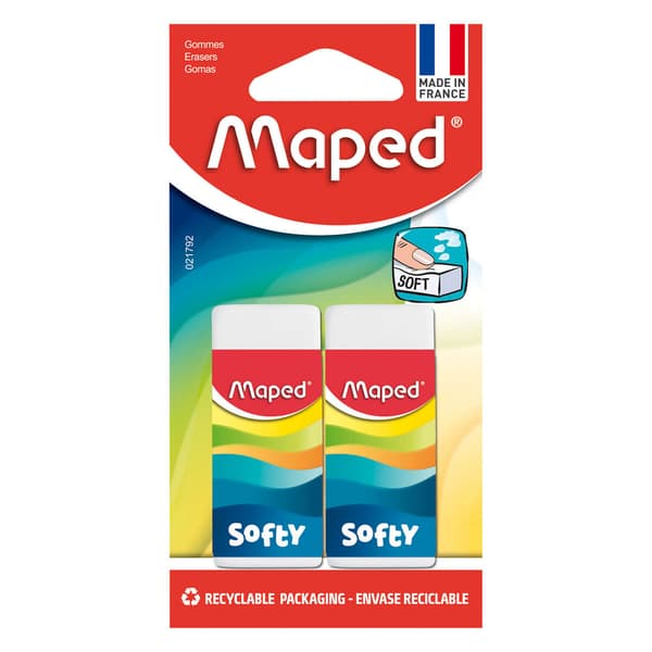 Pyyhekumi Softy 2kpl blst MAPED