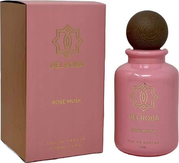 DELROBA Rose Musk EDP-suihke 100ml