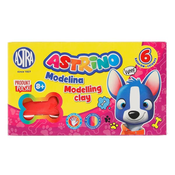 Modelina 6 farver Astrino ASTRA