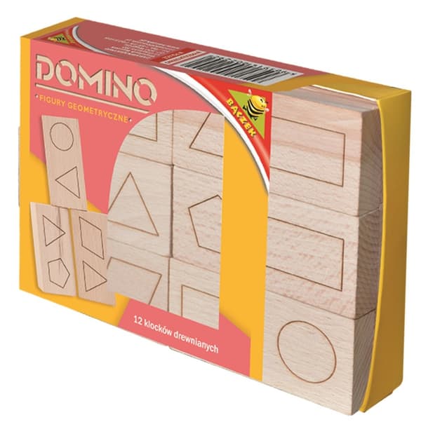 Trædominoer - geometriske figurer