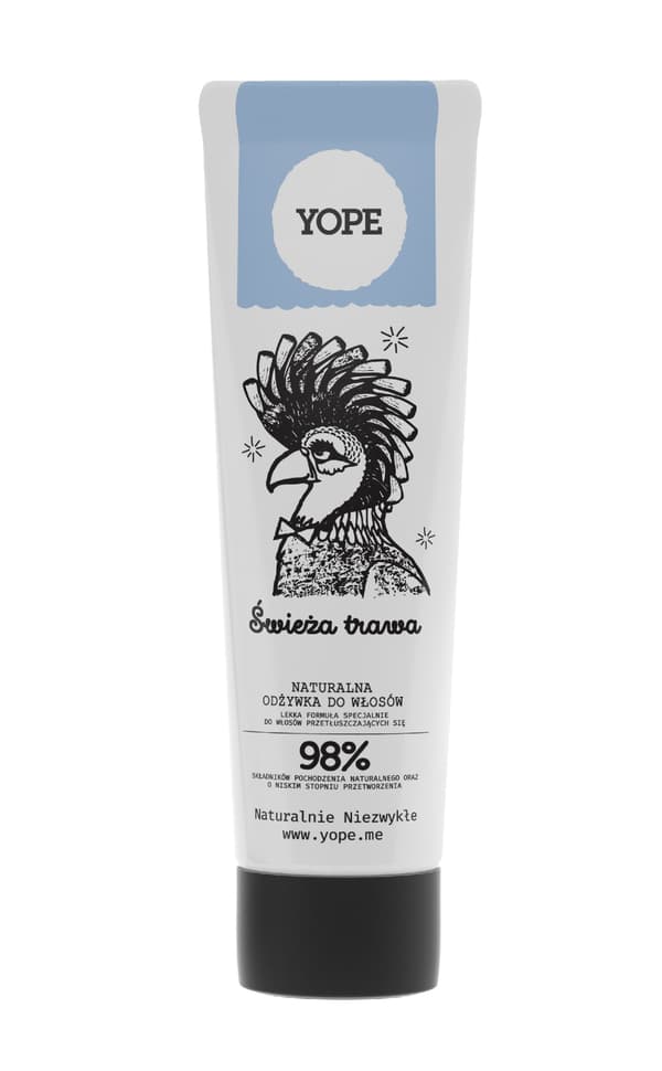 Yope Hårbalsam Frisk Græs 170ml