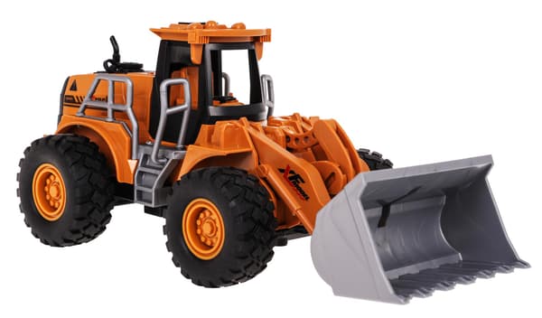 Bulldozer med ljus- och rökfunktion R/C