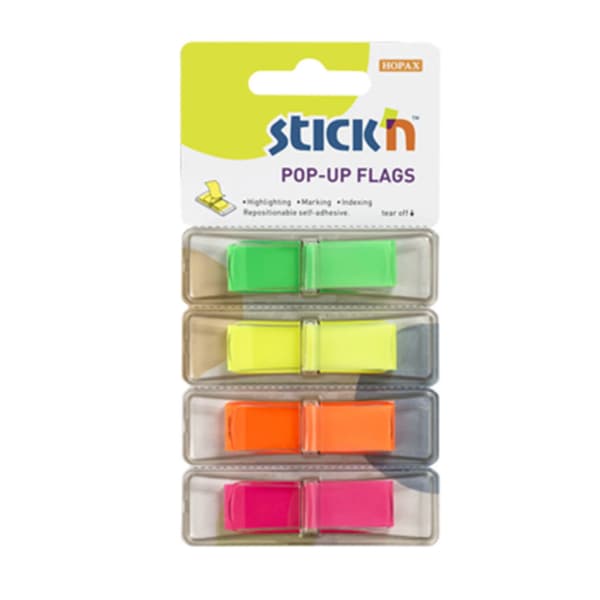 STICK'N BARS 12 X 45 MM 4 FARVER (4 X 40)