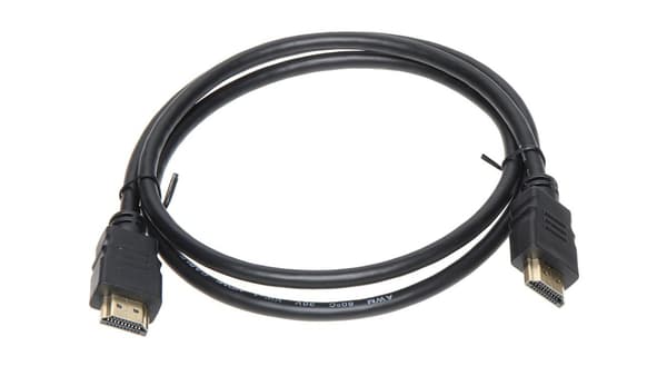 Kabel HDMI - HDMI 1m sort (HDMI-1.0)