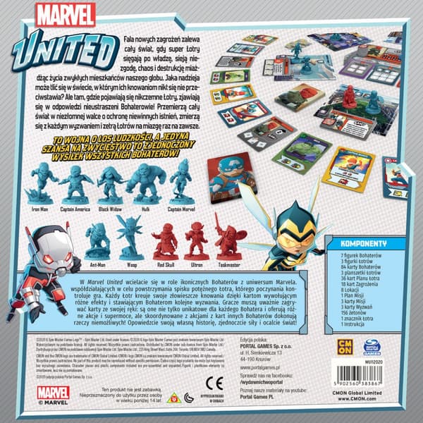 Portal Games Brädspel Marvel United
