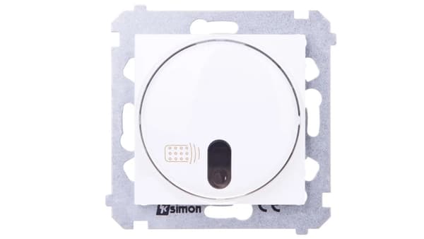 Kontakt-Simon Simon 54 RC-forbindelse med sender hvid (DWP10P.01/11)