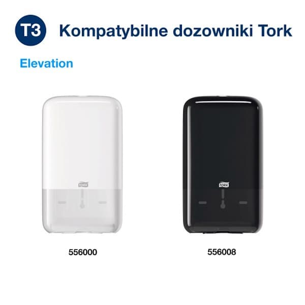 Tork Tork - Foldet toiletpapir, hvid - Miekki Premium