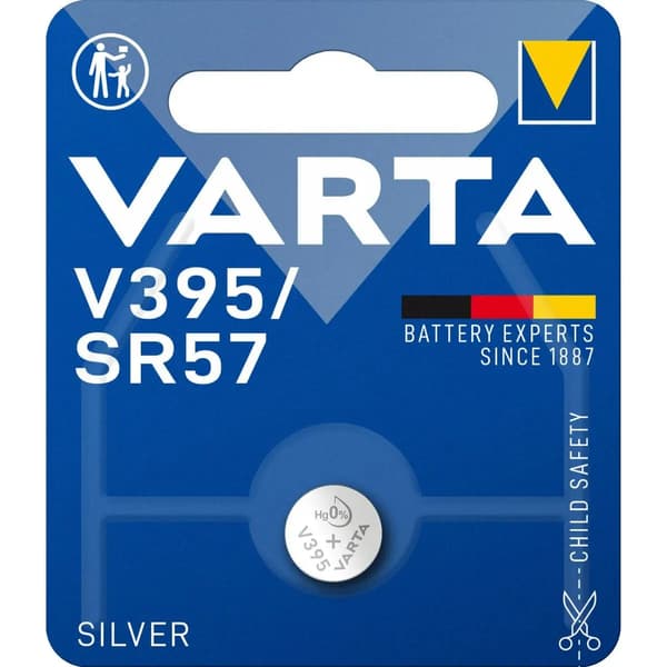 Nappiparisto Varta Silver Hopeaoksidi 1,55 V SR57