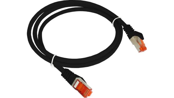 Alantec Patchkabel S/FTP Cat.6a LSOH 3.0m sort ALANTEC