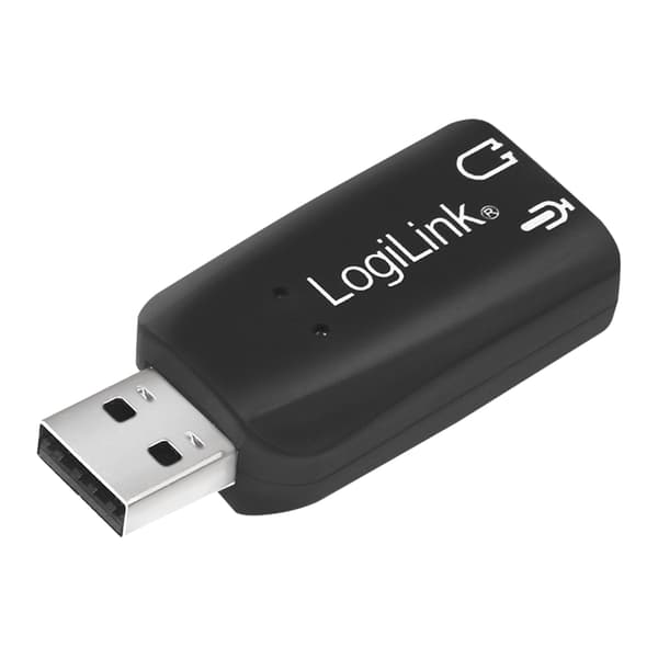 LogiLink lydadapter med virtuel 3D-lydeffekt