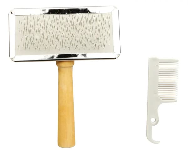 TRIXIE Mjuk borste med kam (medium) 2354