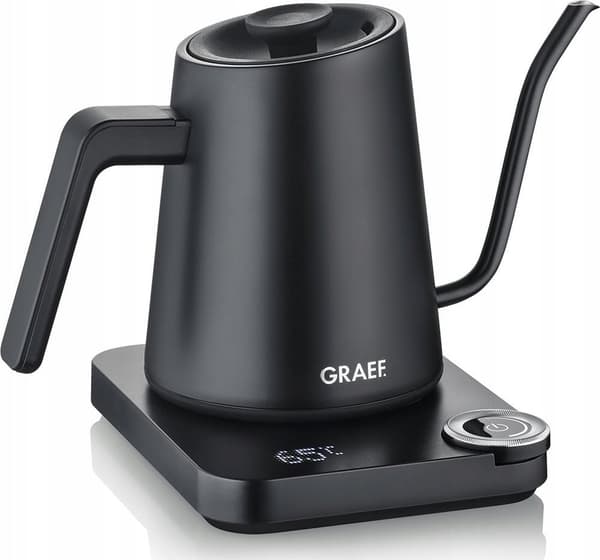 Kedel Graef Kedel Graef 0,9l GK502EU sort overløb