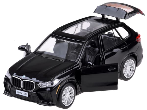 Samlermodel BMW X5M metalbil lys lyd ZA5050
