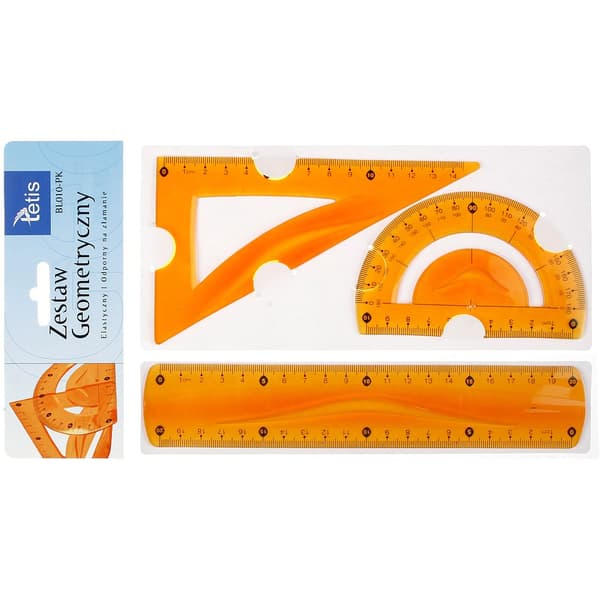 Geometrisæt blå BL010-NK