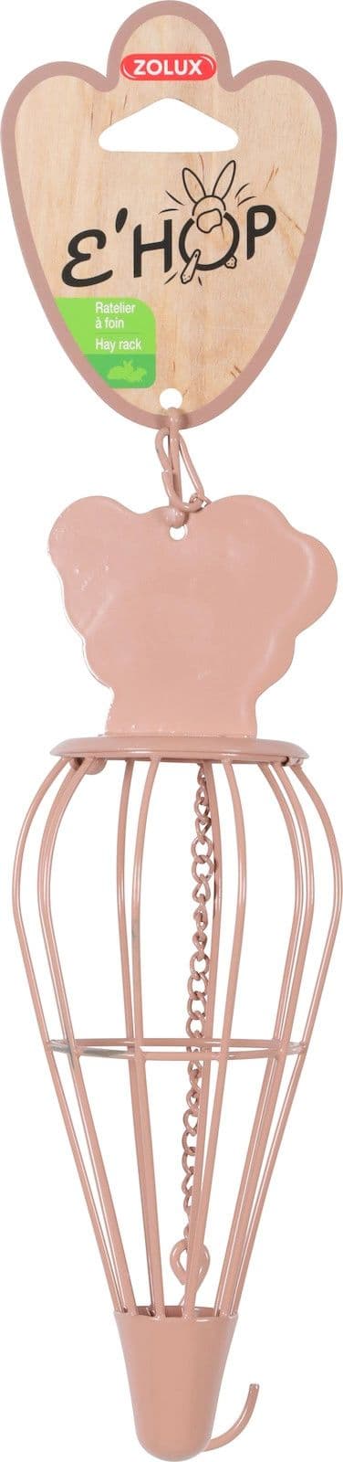 Zolux Høhæk EHOP, gulerod, farve. rosa