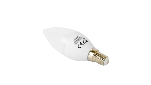 LEDOM E14 6W 4000K 522lm 220-240V C37