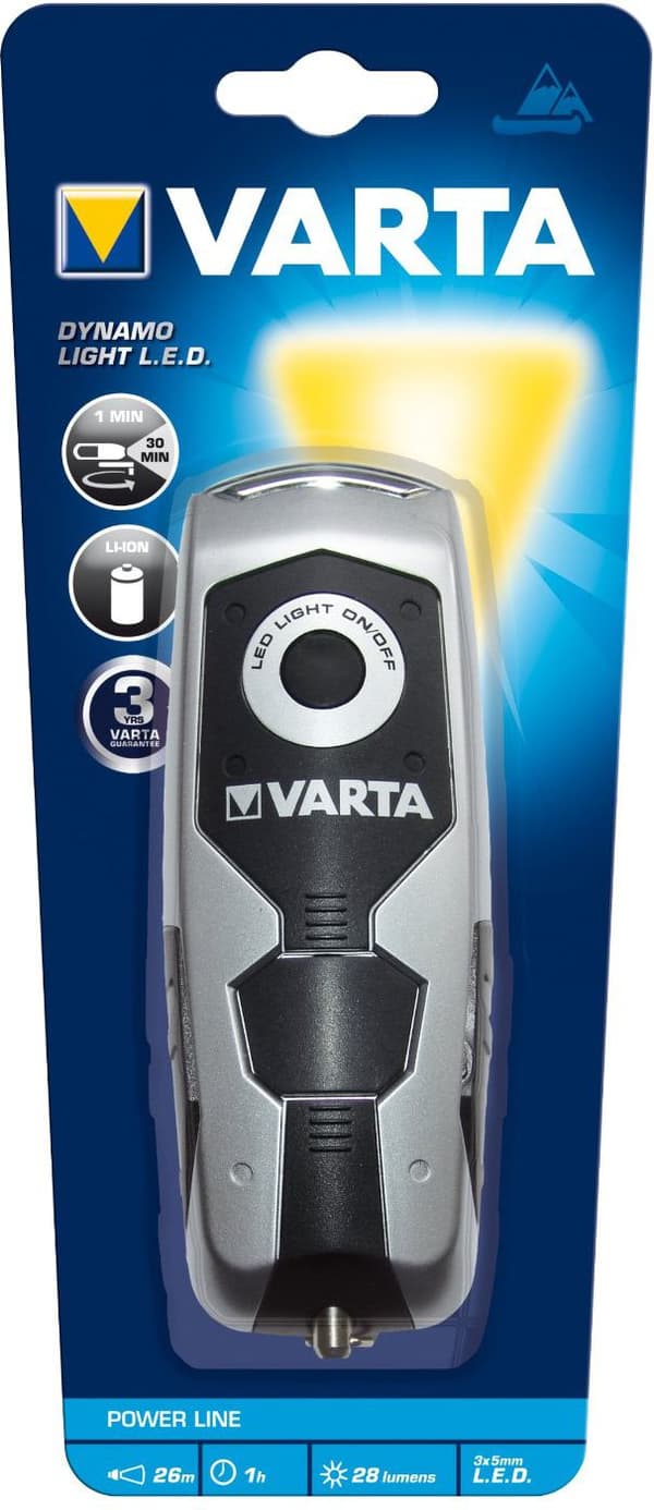 Varta Power Line Dynamo Light - lommel