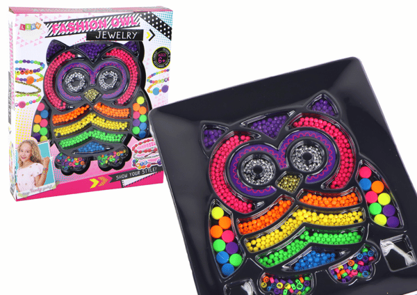 DIY smykkefremstillingssæt perler 3000 stykker. Ugle