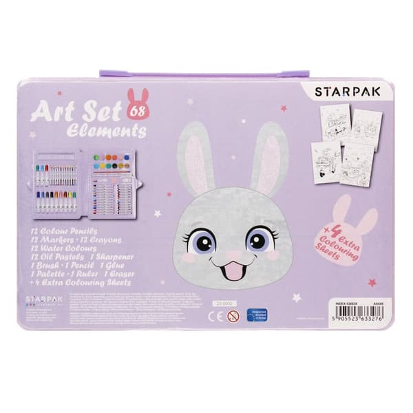 ZEST ART 68EL RABBIT STK PUD 6/12