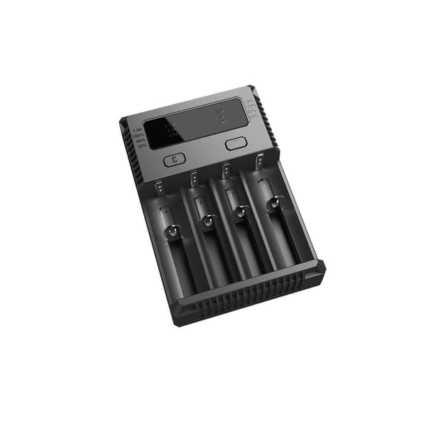 BATTERIOPLADER 4-SLOT/INTELLICHARGER NY I4 NITECORE