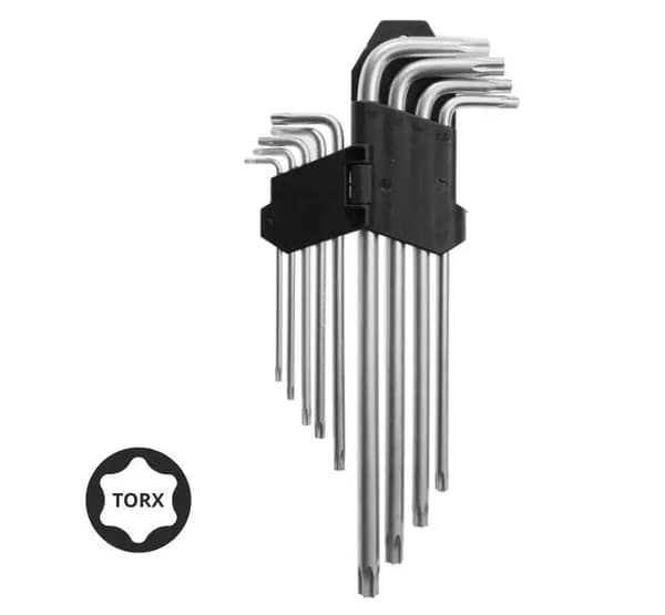 AWTOOLS TORX-AVAIMET PITKÄT/T10-T50/9 KPL