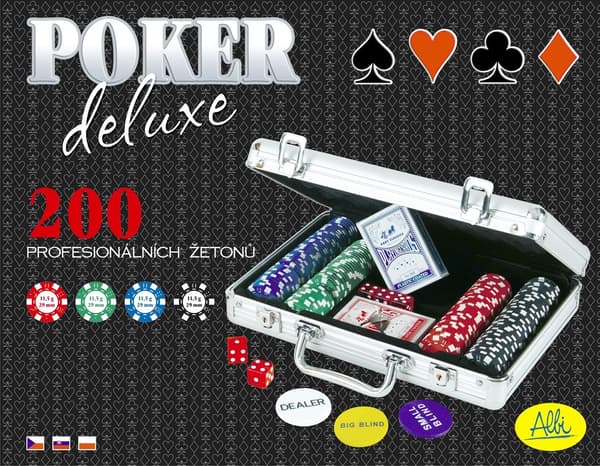 Poker Deluxe 200 marker ALBI