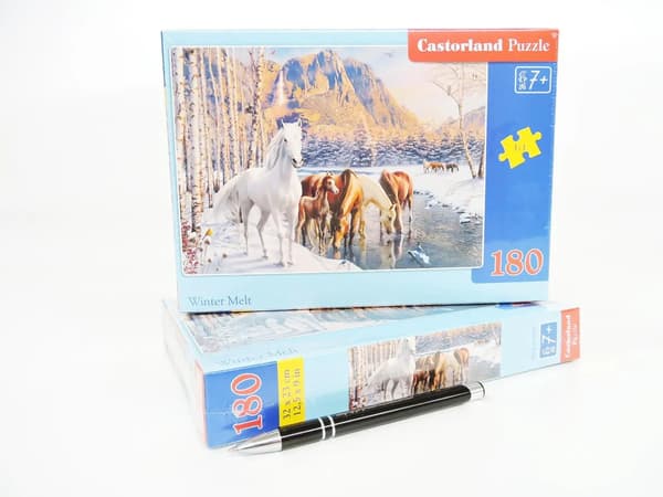 Puslespil 180 Vinter Smelt CASTOR