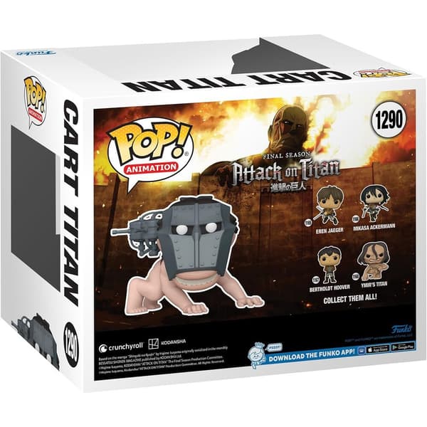 POP-figuuri Super Attack On Titan Cart Titan Exclusive