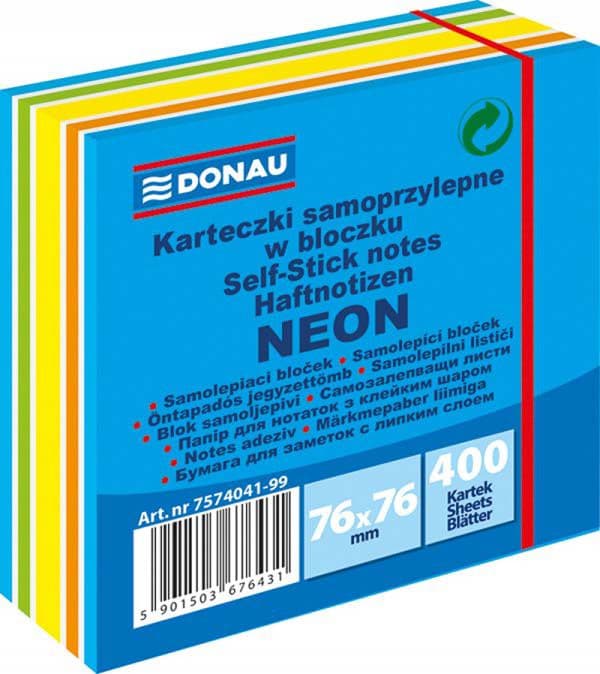 Donau ADHESIVE CUBE 76X76MM (7574041EN-99)