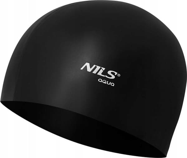 NILS NQC BK01 KASKET SORT SILIKONE