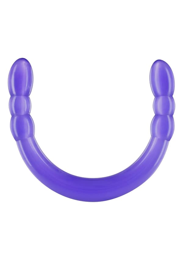 Dubbla dildos 2 ändar dubbelsidig lång 45cm