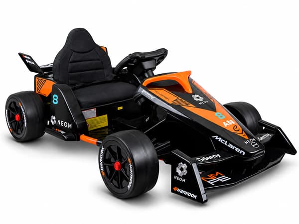 Batteridriven racerbil för barn Formula E McLaren NEOM PA0346