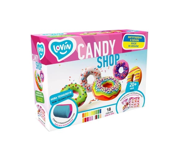 Modelleringssæt Slikbutik Donut Kiks TM Lovin 41192