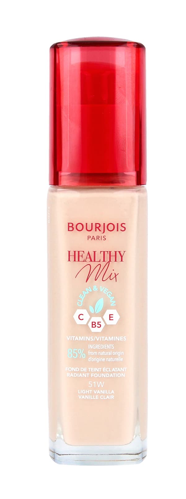 Crème Make-up Bas Bourjois Healthy Mix 51-light vanilla Nº 51-light vanilla 30 ml